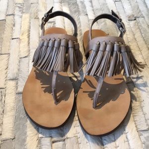 Rebecca Minkoff Fringe Sandals